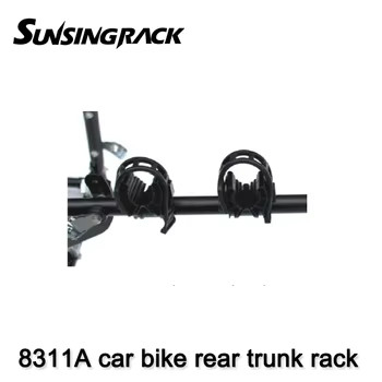 8311A Universal Durable steel rear bike carrier for Travel and Luggage carring 3 bikes