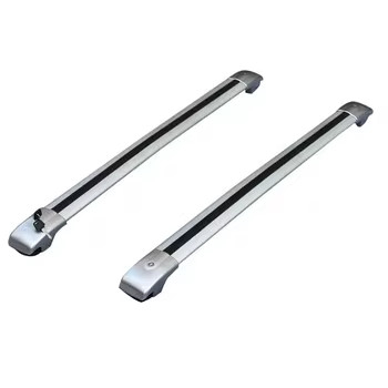 Sunsing 8186 Aluminum Car Roof Cross Bars Universal Flush Rails 4x4 Accessories 4 Locks Wind Noise Roof Mount Car Rack