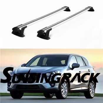 SunsingRack Aluminum Alloy Roof Rack Cross Bars 4x4 Accessories Mount Used for Seltos Car Roof