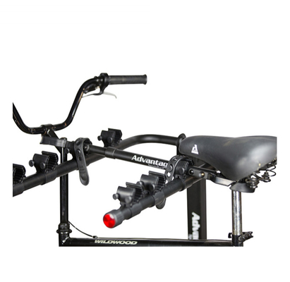SUNSING 8320 Universal Car Rack Steel Bike Carrier with 3 Top Tube Adapters Durable High Performance for Travel