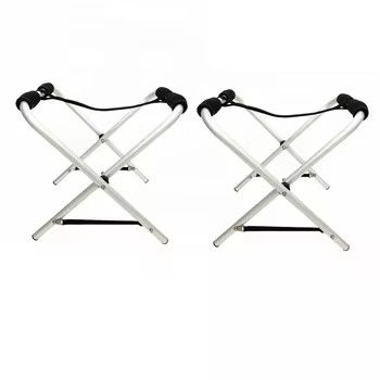 SunSingRACK 8219 Universal Aluminium Surfboard Trailer Rack Solid PU Car Roof Racks