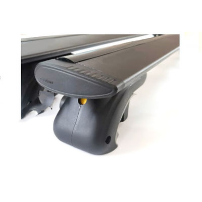 Duurzaam aluminium auto dak kruisbalken Gemakkelijk te installeren Universele voor verhoogde rails 4x4 Accessoires Auto rack met 8182+B9