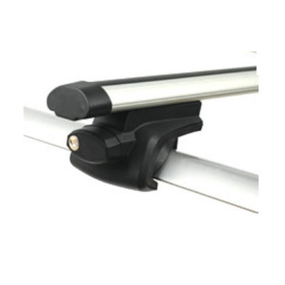 8102B+B1 Duurzaam universele aluminium legering dak berg kruisbalken ovaal auto dak verhoogde rails voor reizen